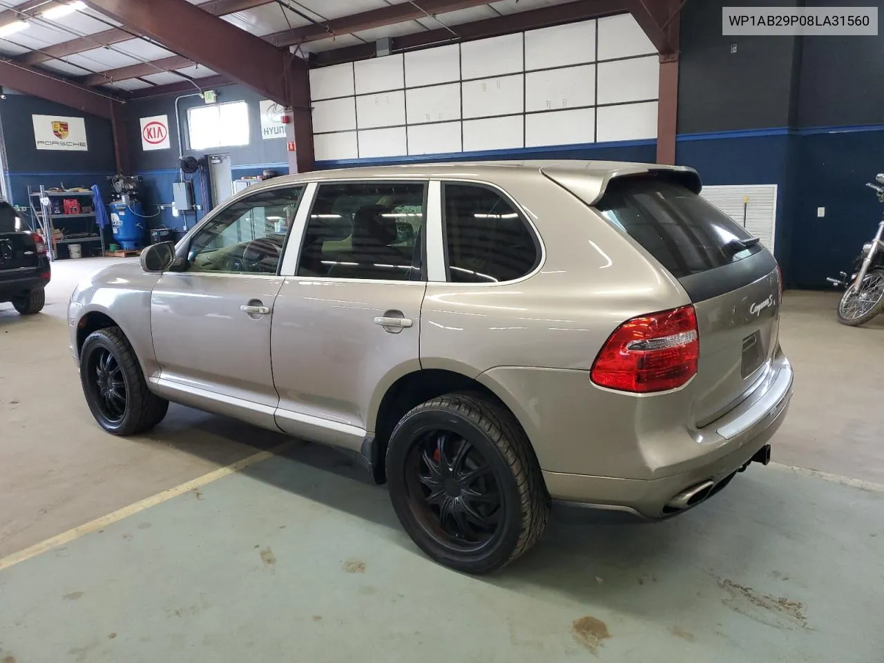 2008 Porsche Cayenne S VIN: WP1AB29P08LA31560 Lot: 56262964