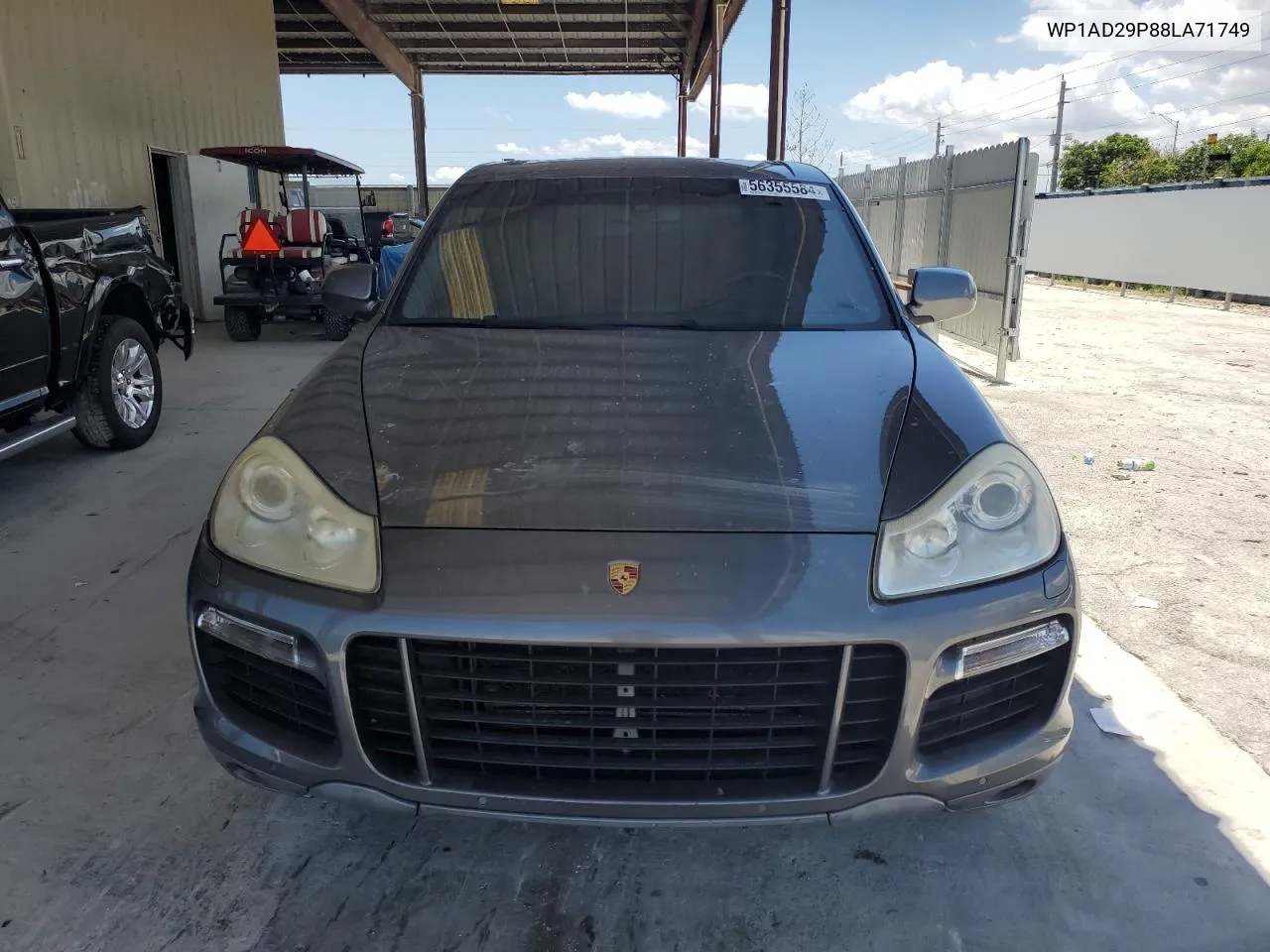 2008 Porsche Cayenne Gts VIN: WP1AD29P88LA71749 Lot: 56355584