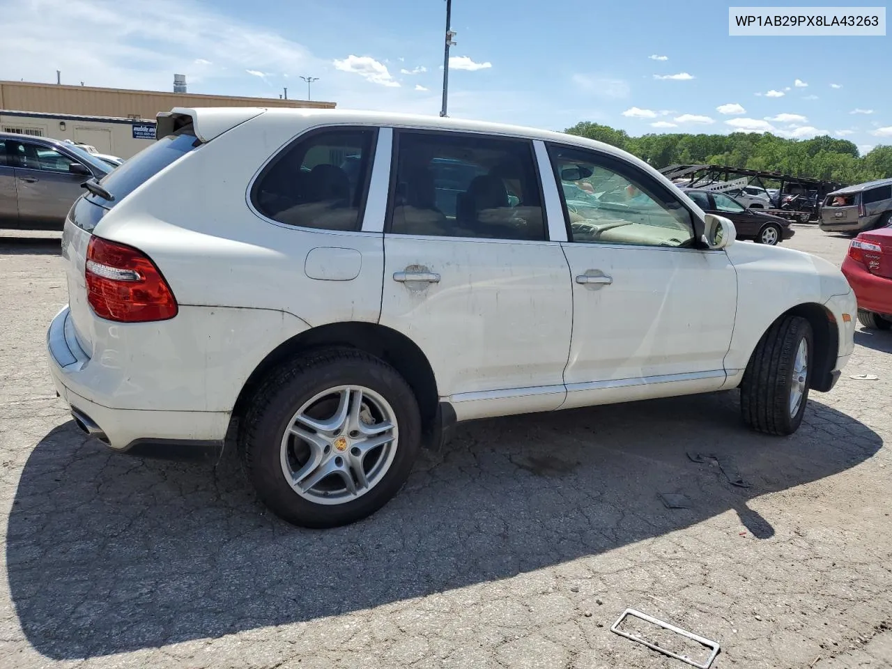 2008 Porsche Cayenne S VIN: WP1AB29PX8LA43263 Lot: 56901834