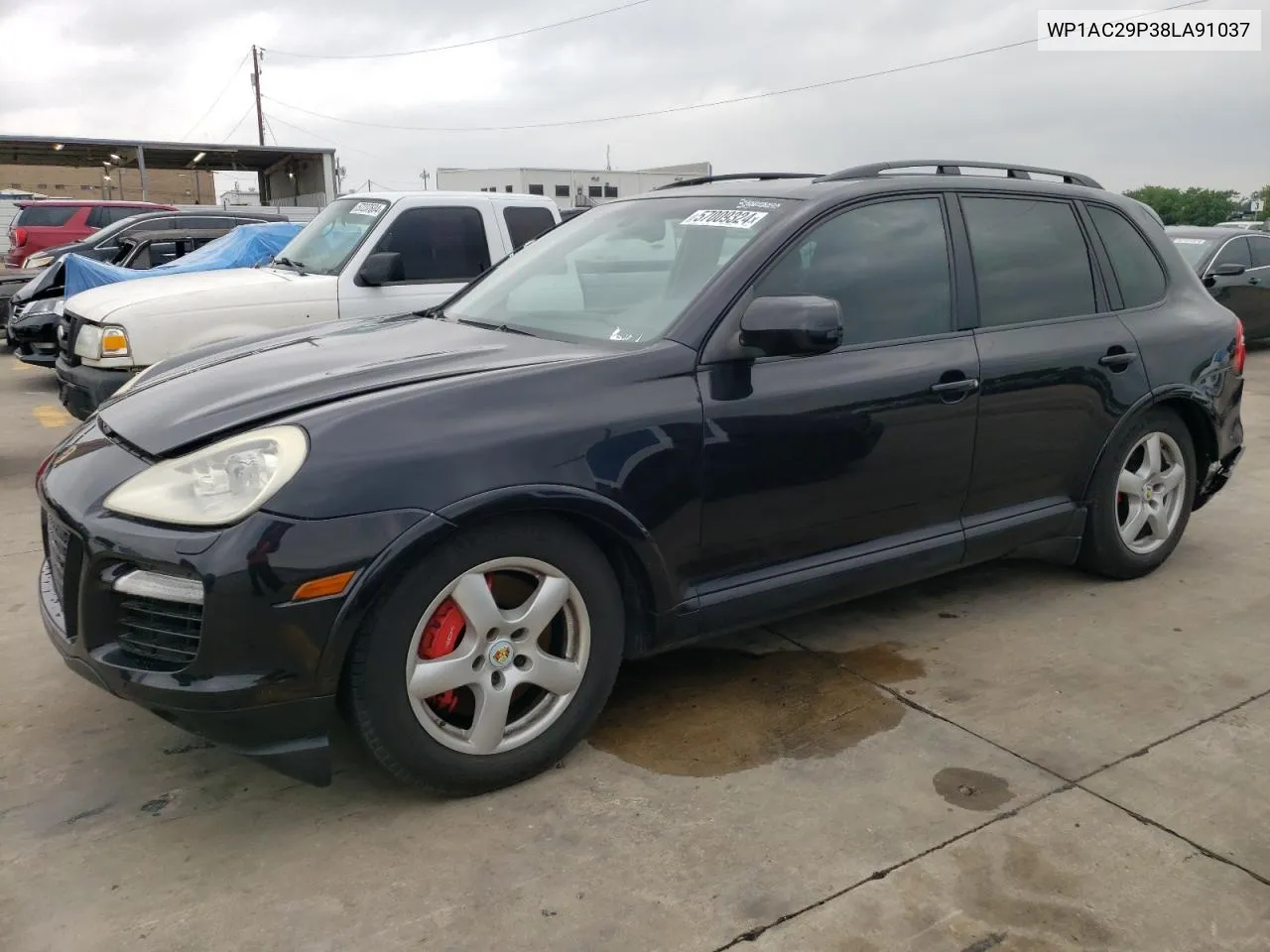 2008 Porsche Cayenne Turbo VIN: WP1AC29P38LA91037 Lot: 57009324