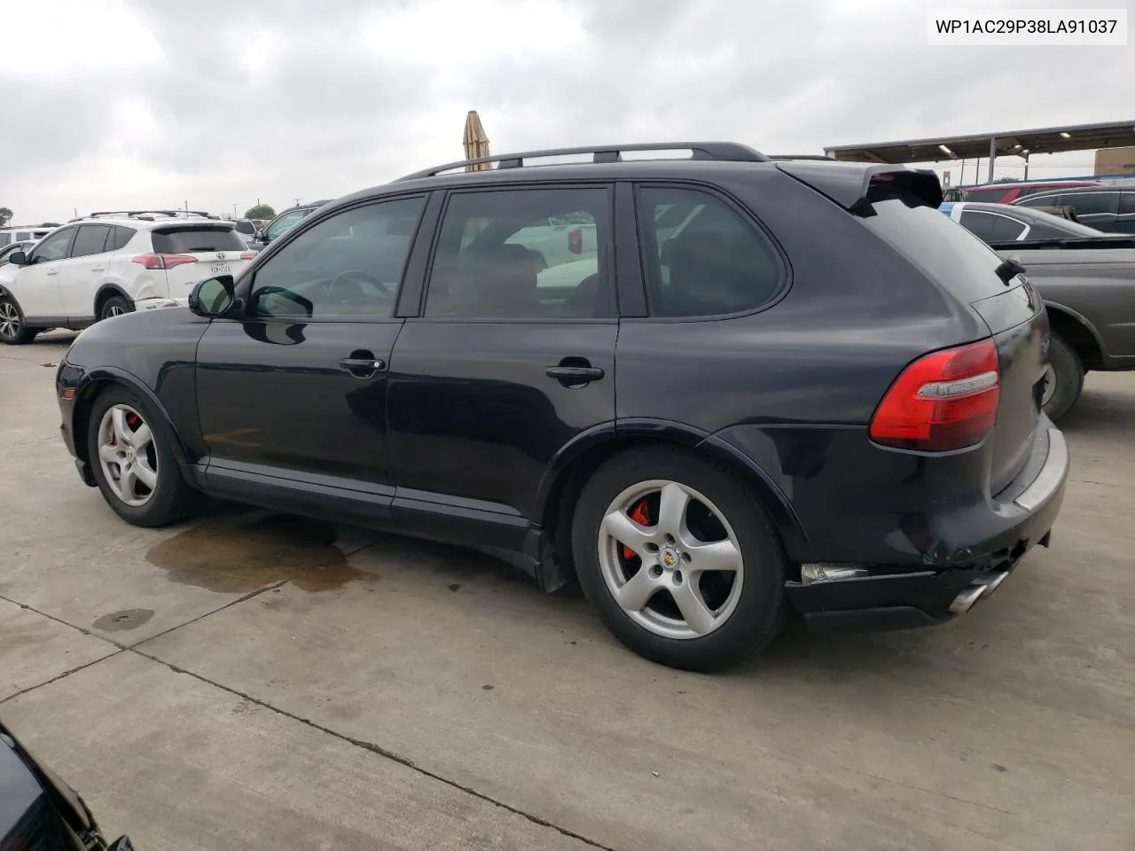 2008 Porsche Cayenne Turbo VIN: WP1AC29P38LA91037 Lot: 57009324