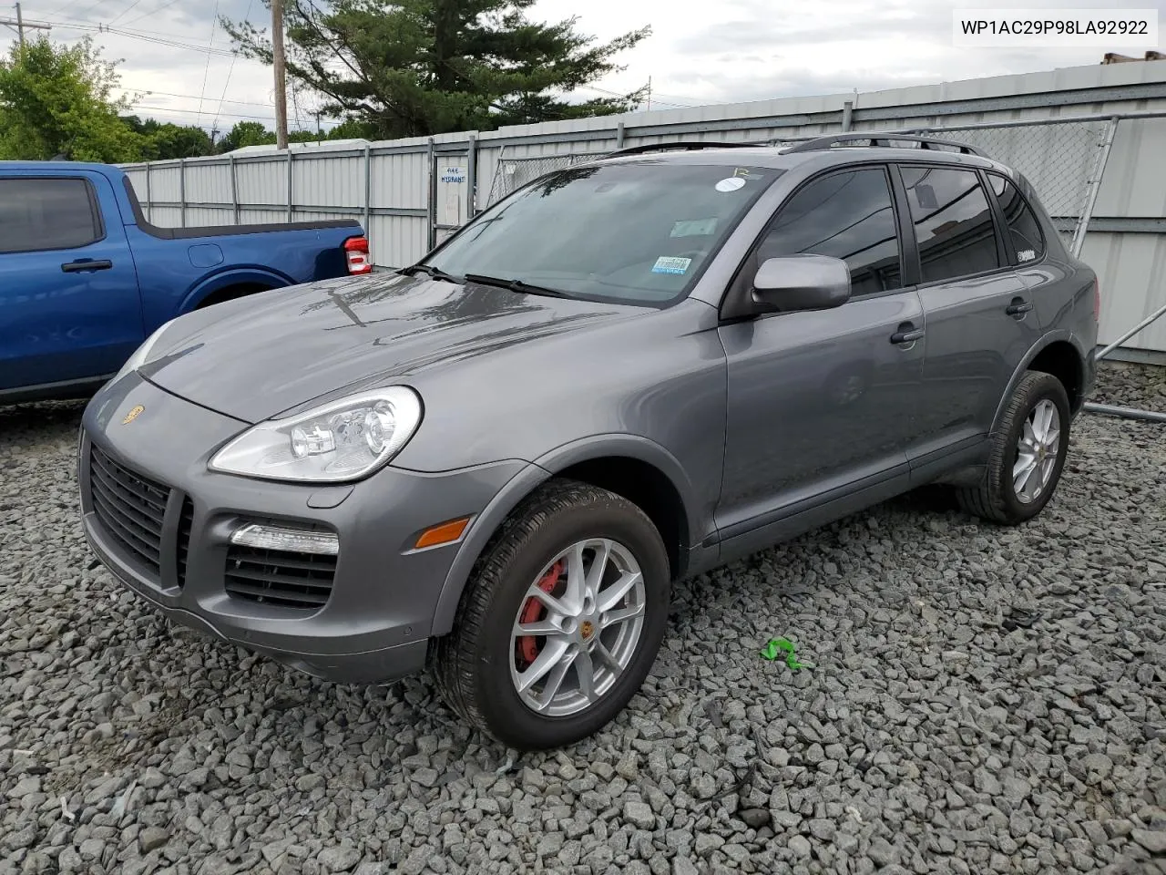 WP1AC29P98LA92922 2008 Porsche Cayenne Turbo