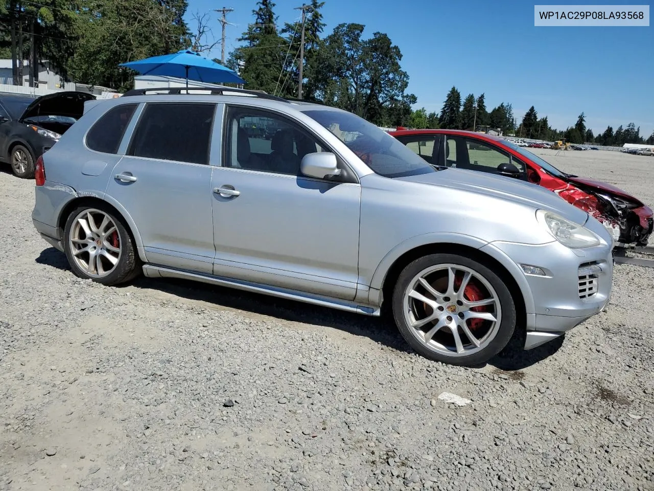 WP1AC29P08LA93568 2008 Porsche Cayenne Turbo