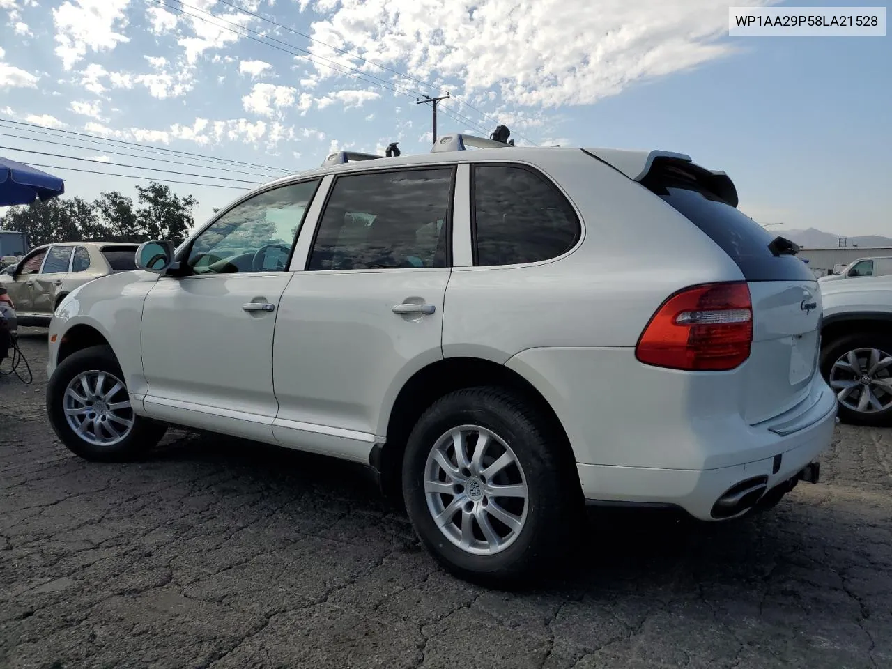 2008 Porsche Cayenne VIN: WP1AA29P58LA21528 Lot: 62956524