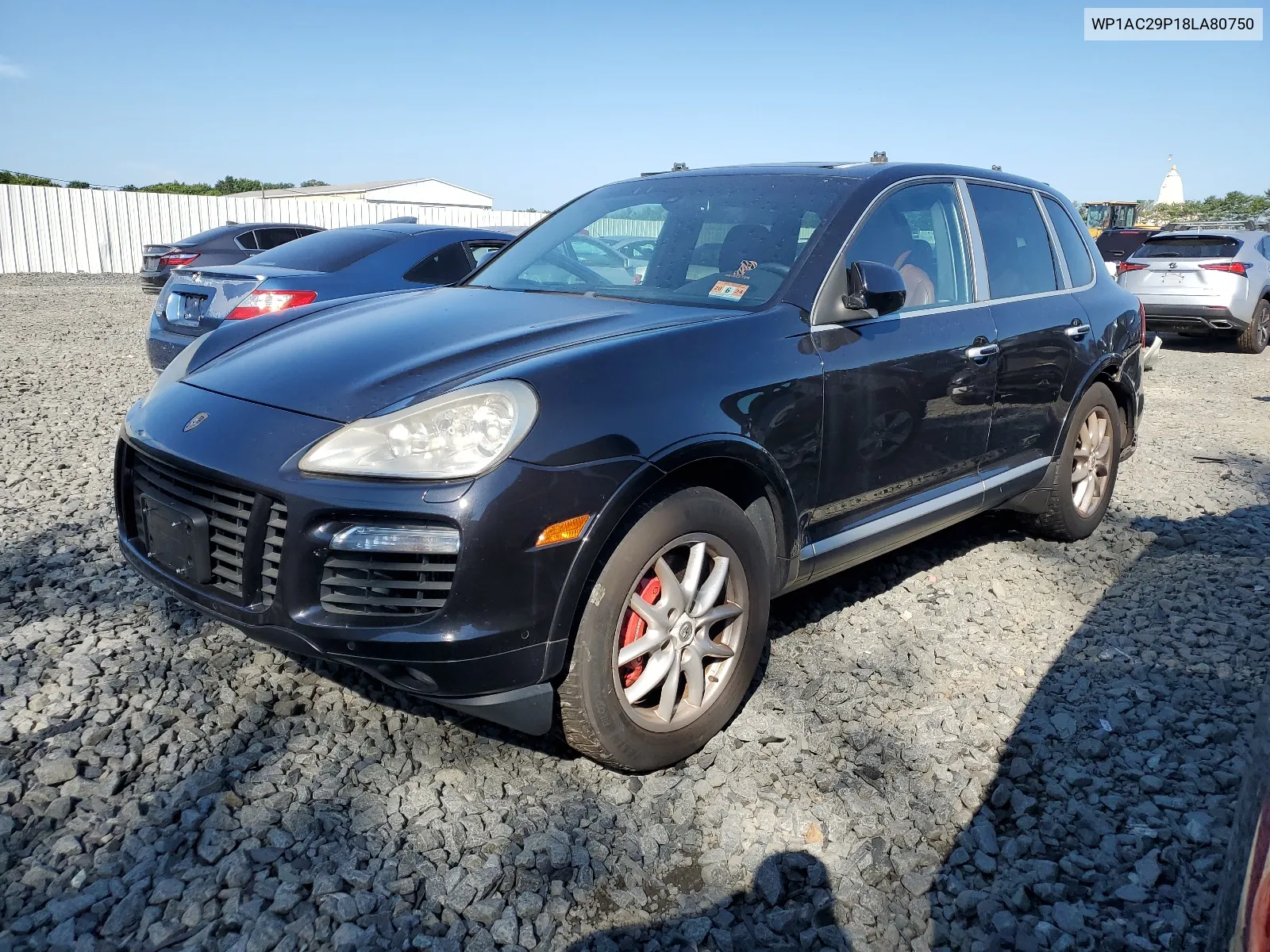 WP1AC29P18LA80750 2008 Porsche Cayenne Turbo