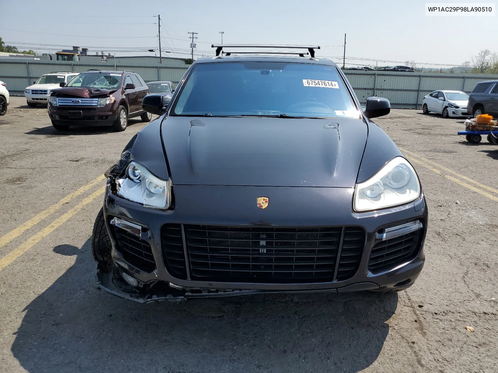 2008 Porsche Cayenne Turbo VIN: WP1AC29P98LA90510 Lot: 67547614