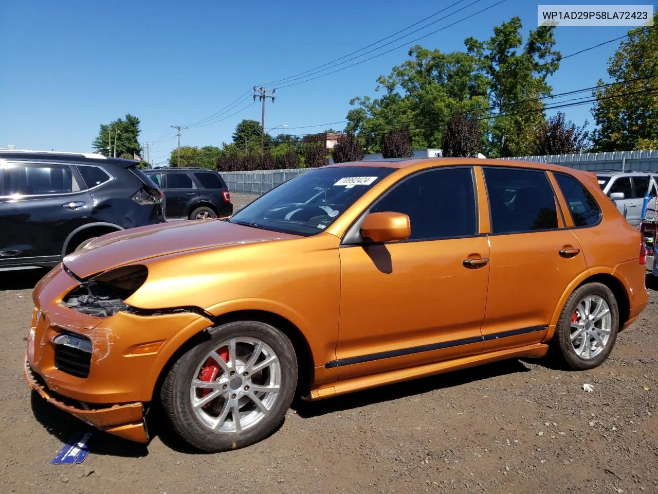 2008 Porsche Cayenne Gts VIN: WP1AD29P58LA72423 Lot: 70992424