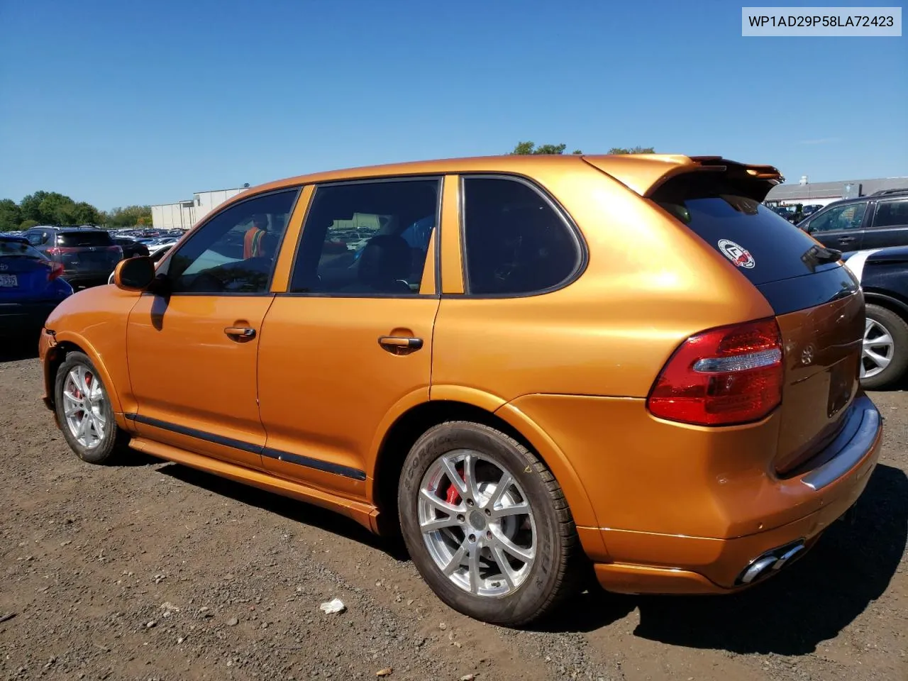 2008 Porsche Cayenne Gts VIN: WP1AD29P58LA72423 Lot: 70992424