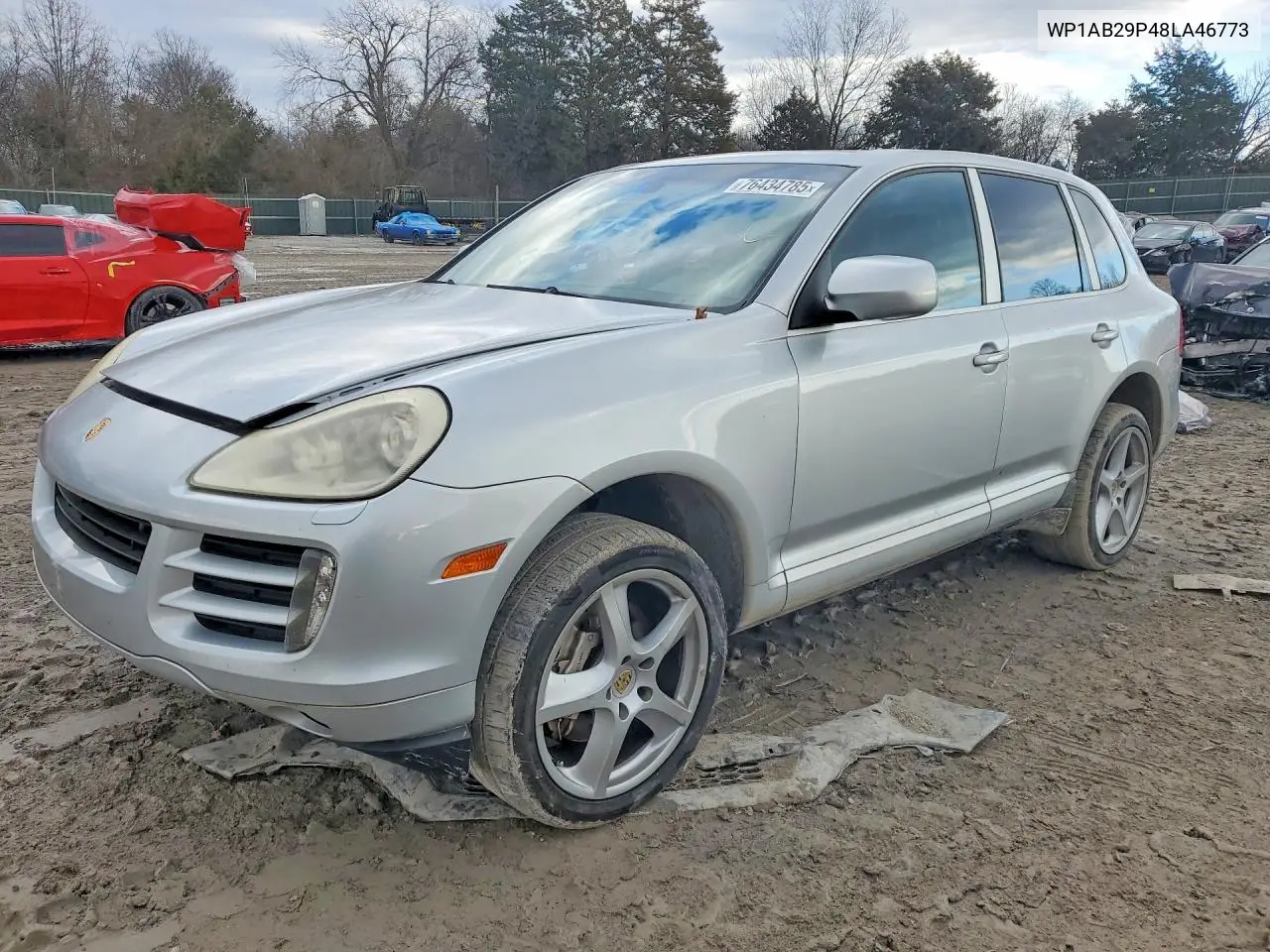 2008 Porsche Cayenne S VIN: WP1AB29P48LA46773 Lot: 76434785