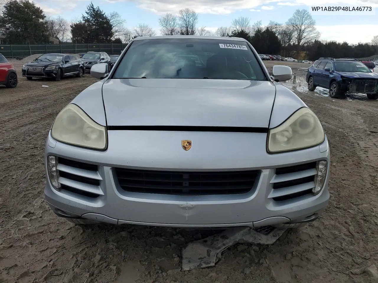 2008 Porsche Cayenne S VIN: WP1AB29P48LA46773 Lot: 76434785