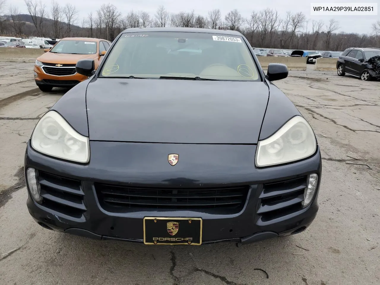 2009 Porsche Cayenne VIN: WP1AA29P39LA02851 Lot: 39872053