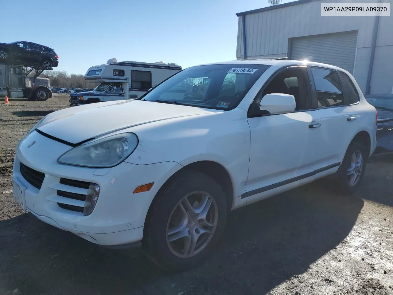 2009 Porsche Cayenne VIN: WP1AA29P09LA09370 Lot: 40779504