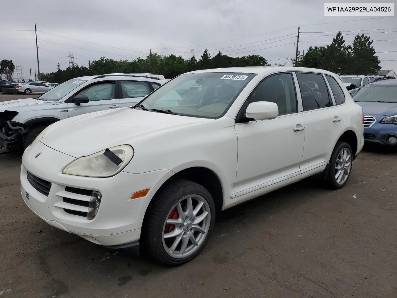 2009 Porsche Cayenne VIN: WP1AA29P29LA04526 Lot: 58465754