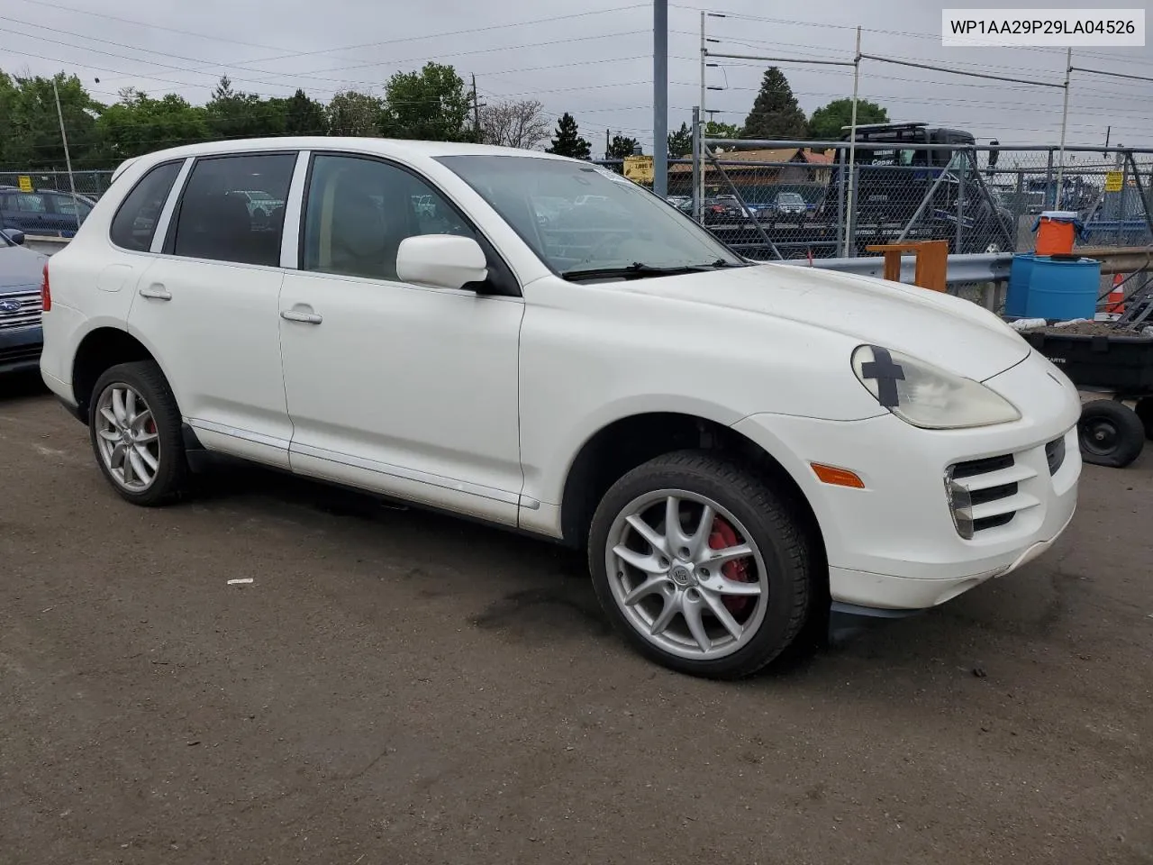 2009 Porsche Cayenne VIN: WP1AA29P29LA04526 Lot: 58465754