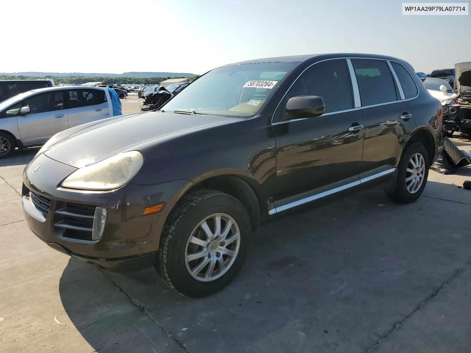 2009 Porsche Cayenne VIN: WP1AA29P79LA07714 Lot: 58703264