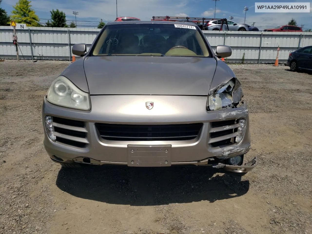 2009 Porsche Cayenne VIN: WP1AA29P49LA10991 Lot: 59845774