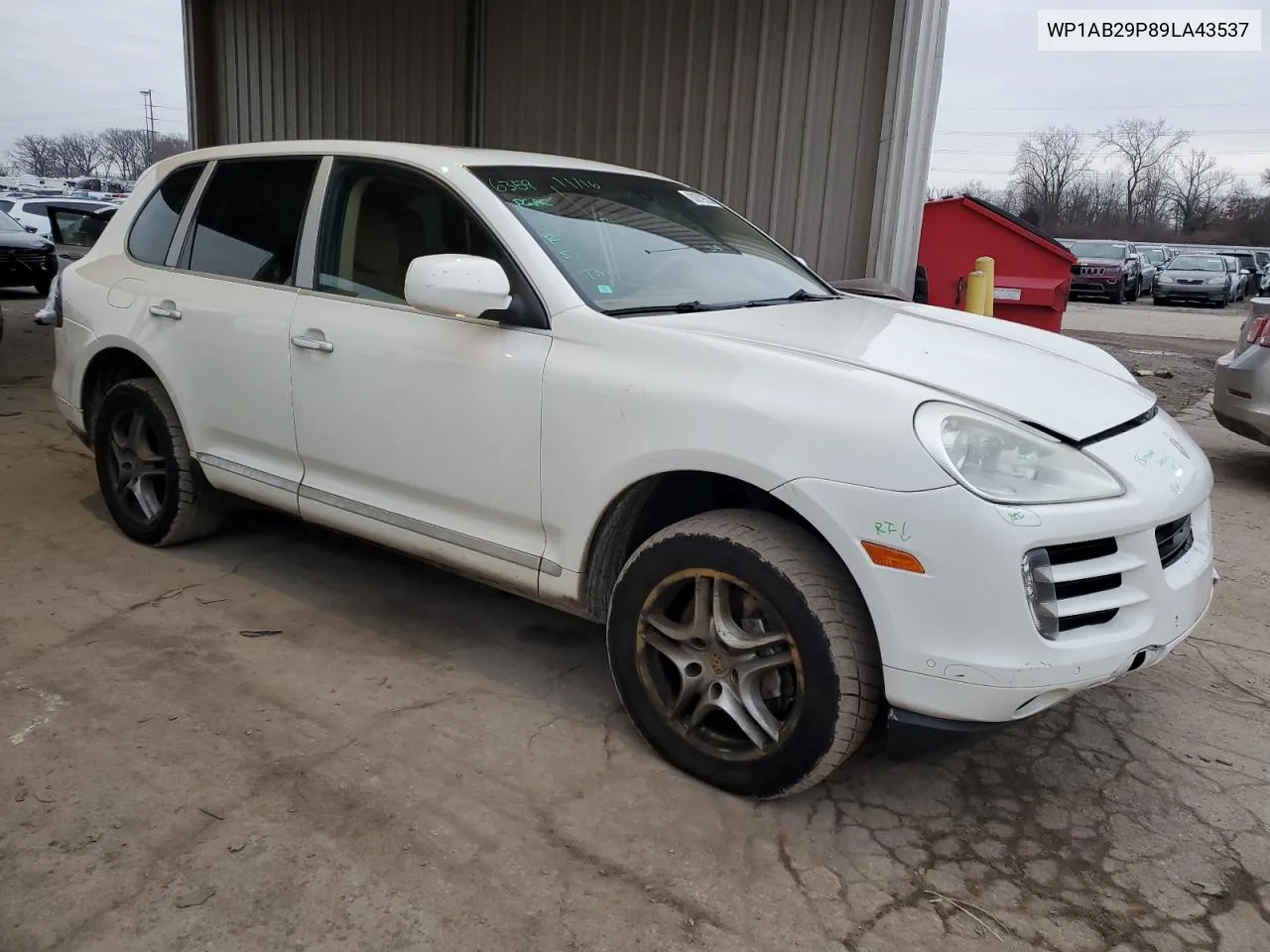 2009 Porsche Cayenne S VIN: WP1AB29P89LA43537 Lot: 80879553