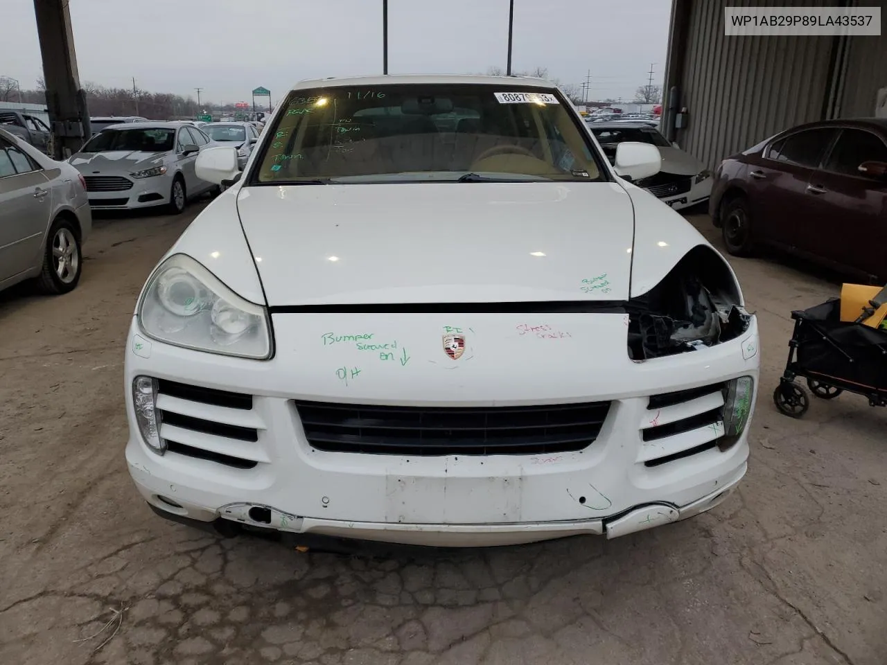 2009 Porsche Cayenne S VIN: WP1AB29P89LA43537 Lot: 80879553