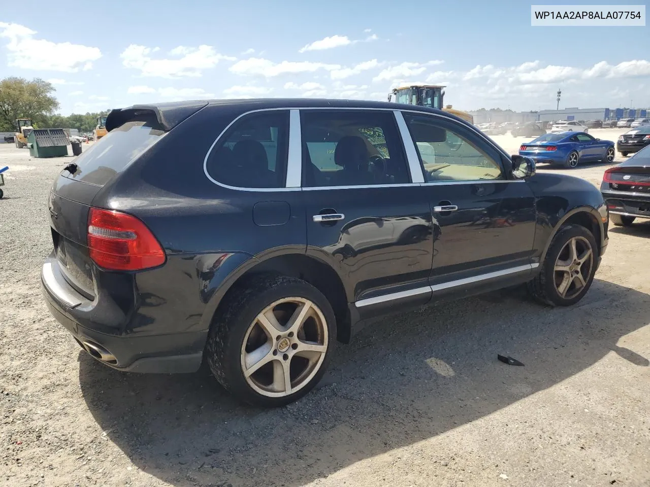 2010 Porsche Cayenne VIN: WP1AA2AP8ALA07754 Lot: 52807764