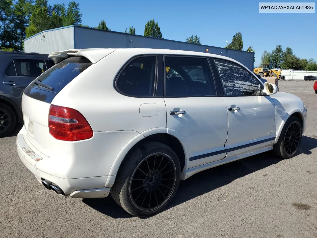 WP1AD2APXALA61936 2010 Porsche Cayenne Gts