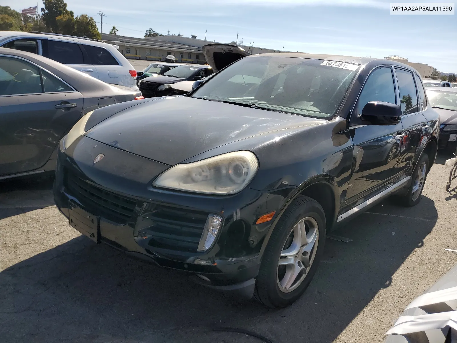 2010 Porsche Cayenne VIN: WP1AA2AP5ALA11390 Lot: 68738154