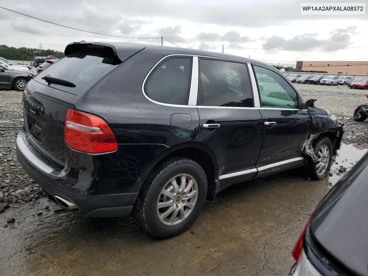 WP1AA2APXALA08372 2010 Porsche Cayenne