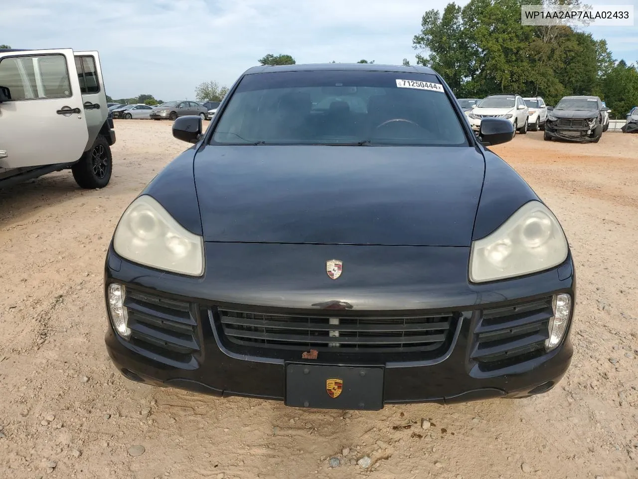 2010 Porsche Cayenne VIN: WP1AA2AP7ALA02433 Lot: 71250444