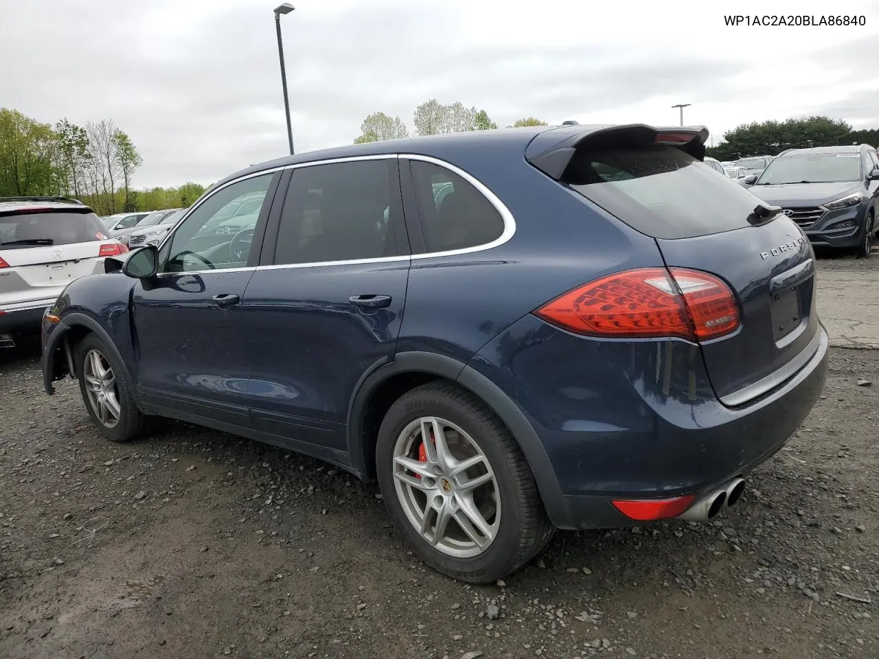 2011 Porsche Cayenne Turbo VIN: WP1AC2A20BLA86840 Lot: 53096554