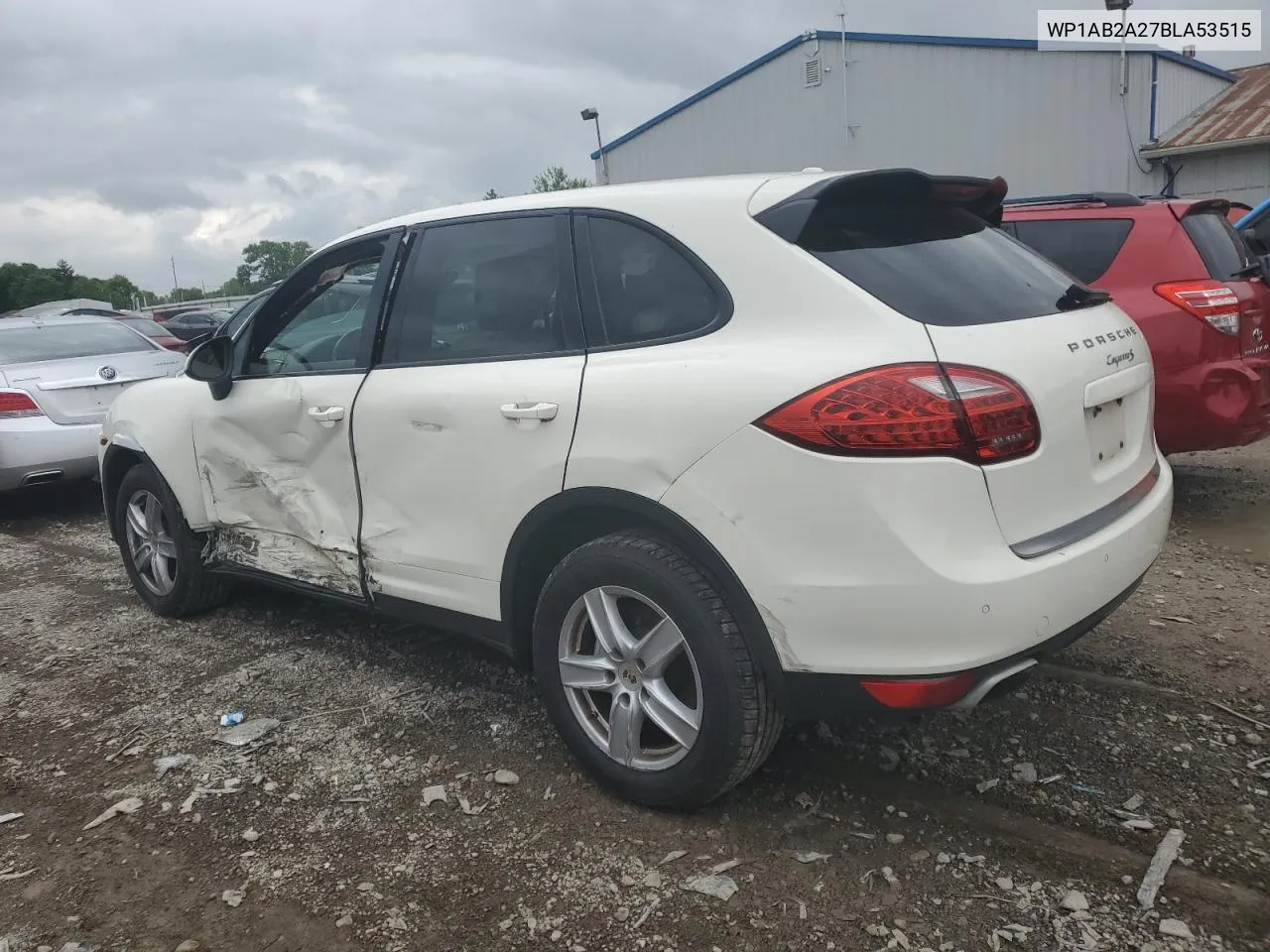 WP1AB2A27BLA53515 2011 Porsche Cayenne S