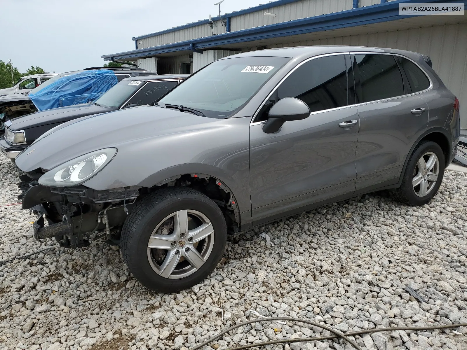 2011 Porsche Cayenne S VIN: WP1AB2A26BLA41887 Lot: 55638404