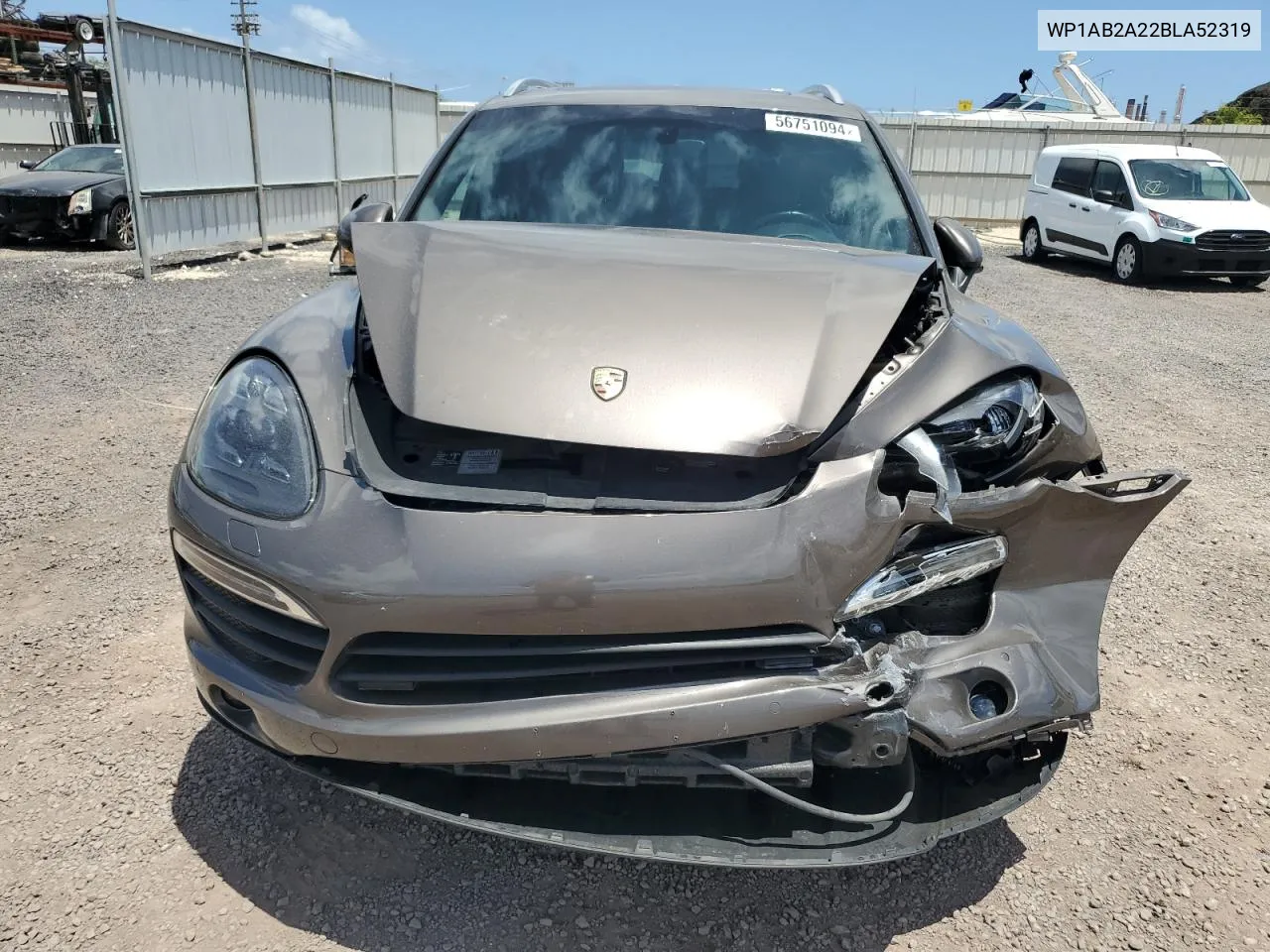 WP1AB2A22BLA52319 2011 Porsche Cayenne S