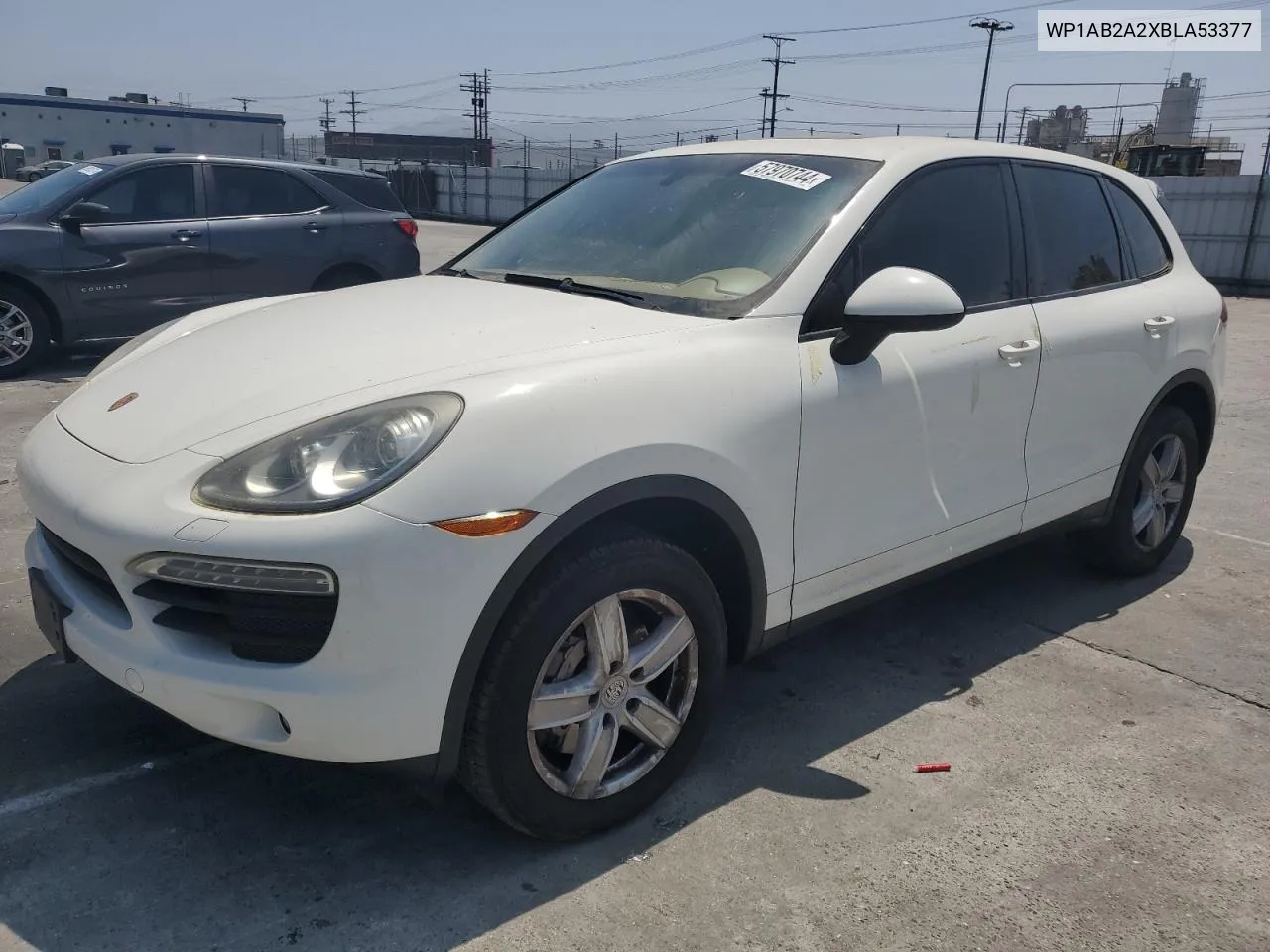 2011 Porsche Cayenne S VIN: WP1AB2A2XBLA53377 Lot: 57970744