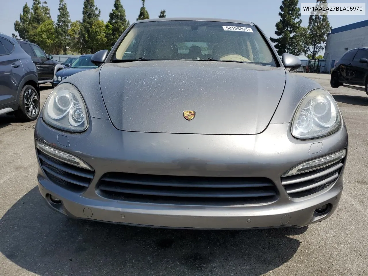 2011 Porsche Cayenne VIN: WP1AA2A27BLA05970 Lot: 58168094