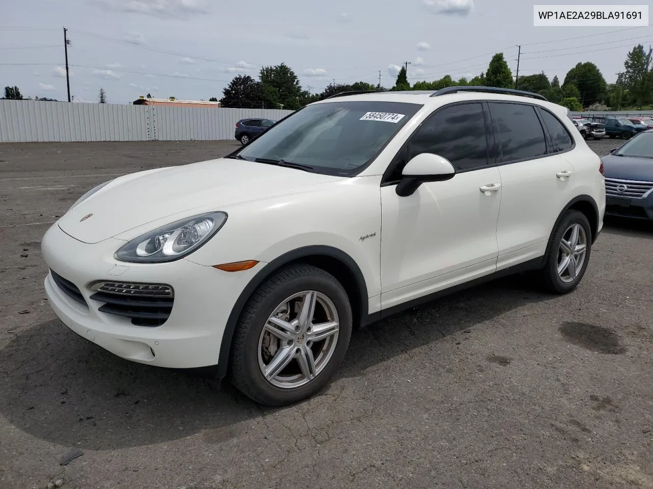 WP1AE2A29BLA91691 2011 Porsche Cayenne S Hybrid