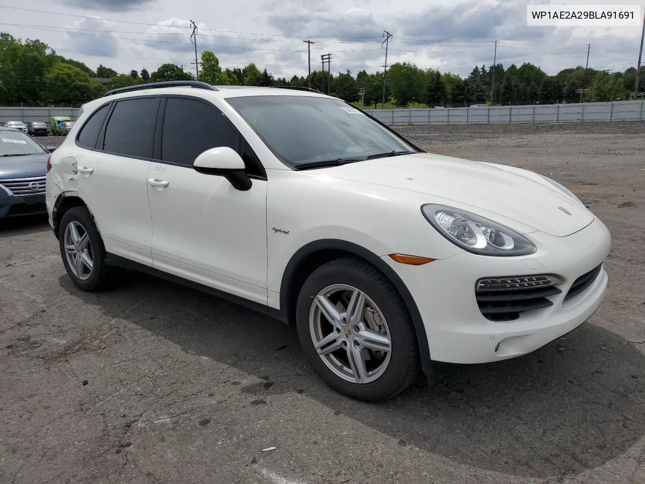 WP1AE2A29BLA91691 2011 Porsche Cayenne S Hybrid