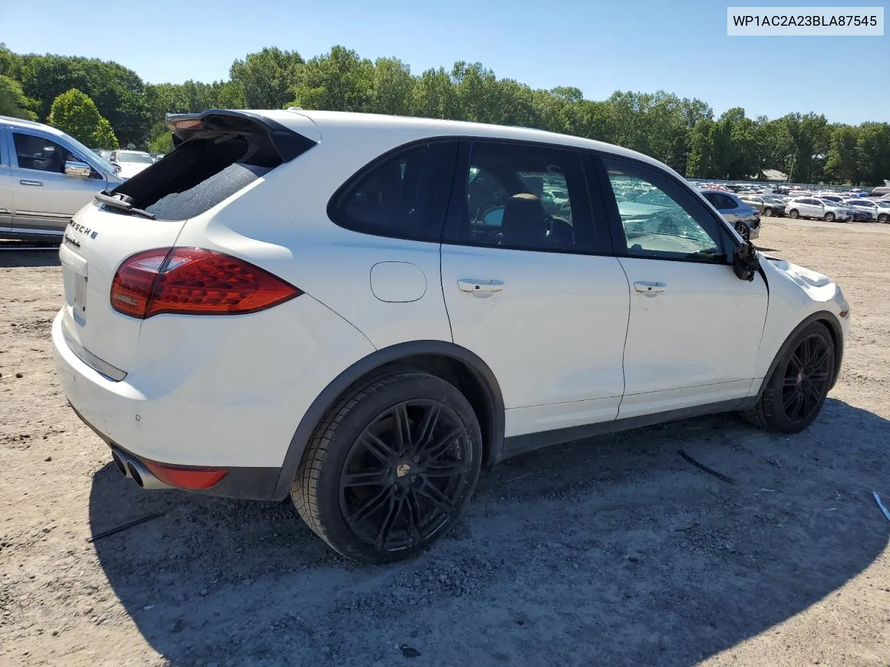 2011 Porsche Cayenne Turbo VIN: WP1AC2A23BLA87545 Lot: 59719714