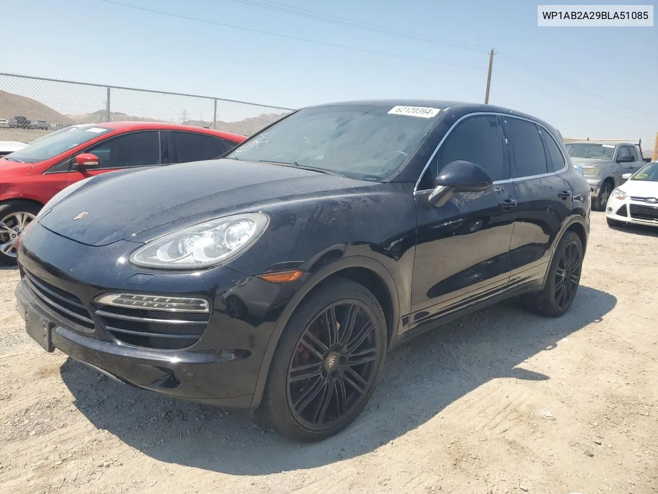 2011 Porsche Cayenne S VIN: WP1AB2A29BLA51085 Lot: 62120394