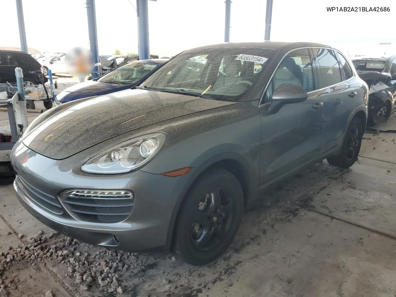 2011 Porsche Cayenne S VIN: WP1AB2A21BLA42686 Lot: 63503154