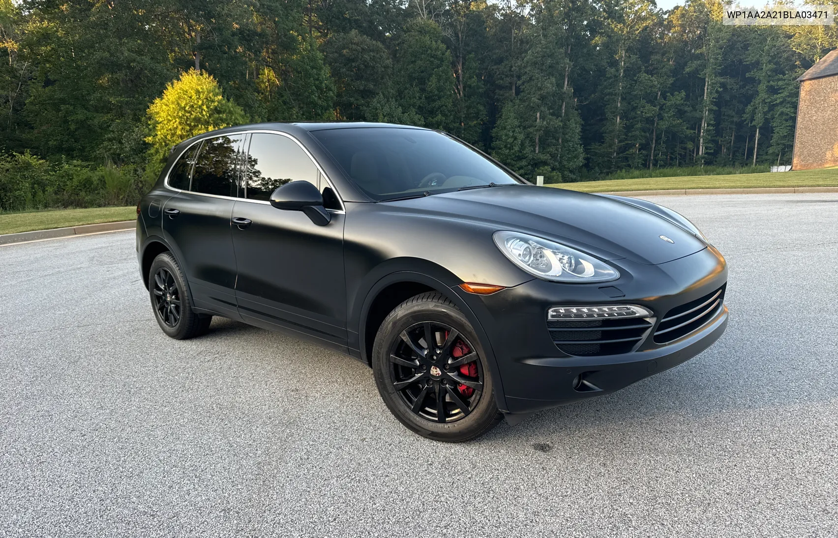 WP1AA2A21BLA03471 2011 Porsche Cayenne