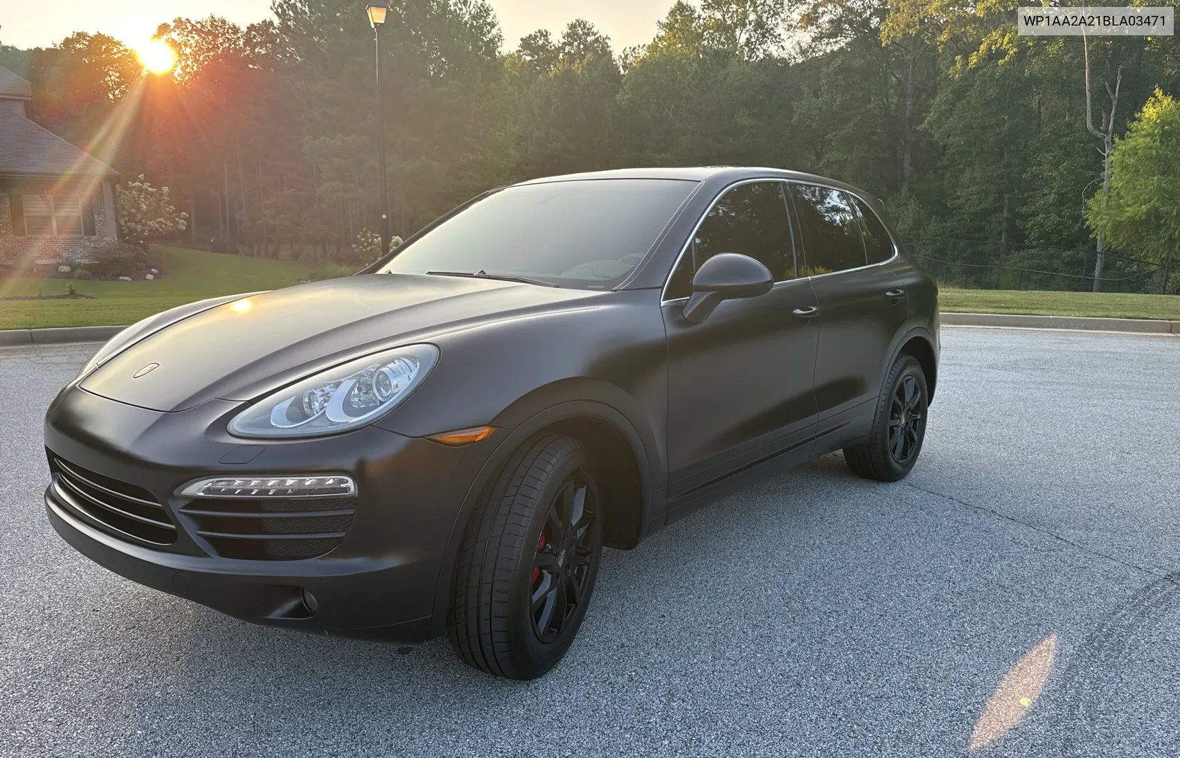 2011 Porsche Cayenne VIN: WP1AA2A21BLA03471 Lot: 69123254