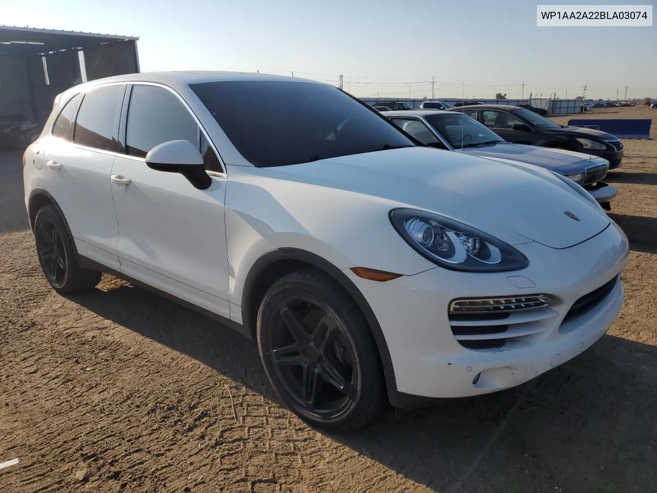 2011 Porsche Cayenne VIN: WP1AA2A22BLA03074 Lot: 70791014