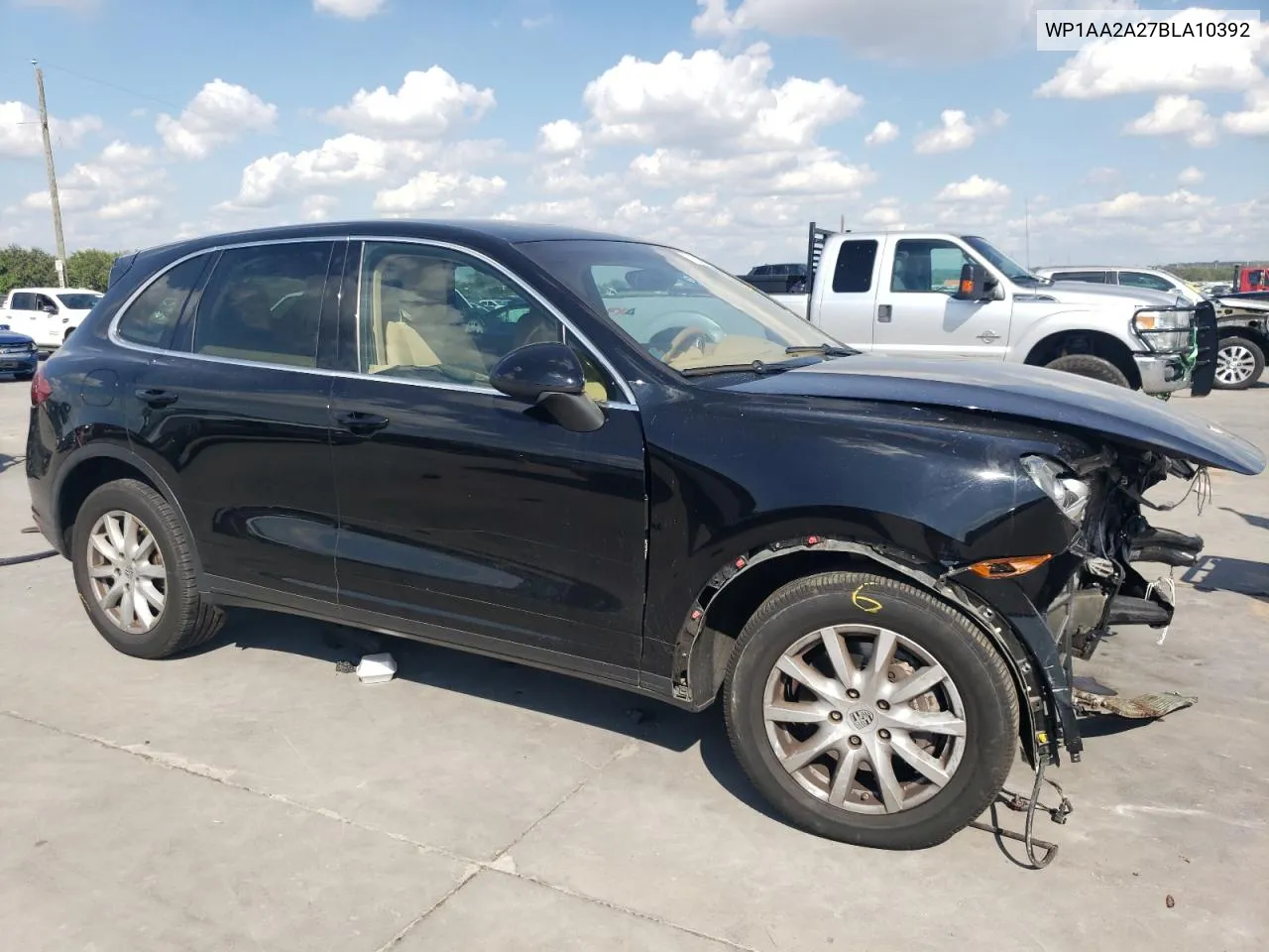 2011 Porsche Cayenne VIN: WP1AA2A27BLA10392 Lot: 71638794