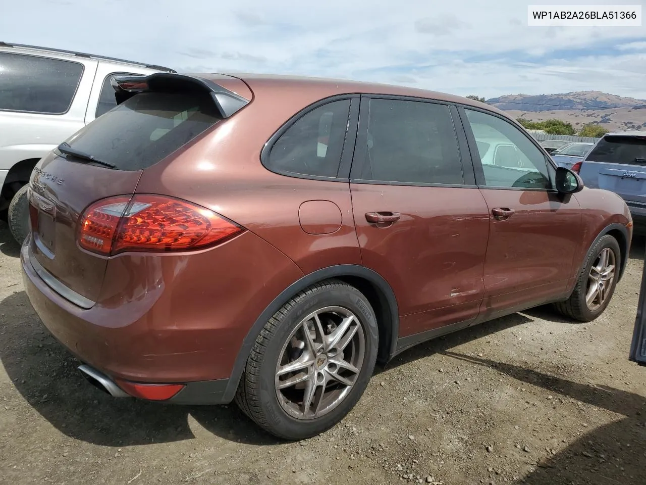 2011 Porsche Cayenne S VIN: WP1AB2A26BLA51366 Lot: 71755454