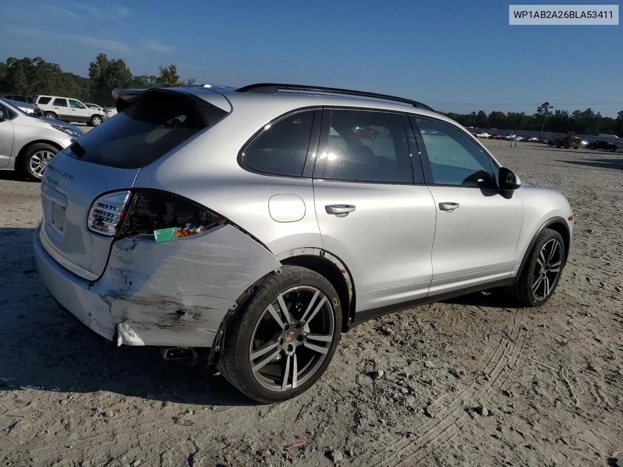 2011 Porsche Cayenne S VIN: WP1AB2A26BLA53411 Lot: 72258254