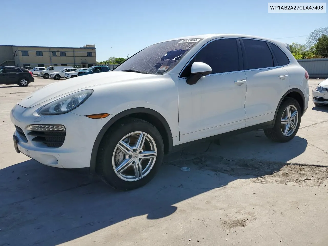 2012 Porsche Cayenne S VIN: WP1AB2A27CLA47408 Lot: 49553404