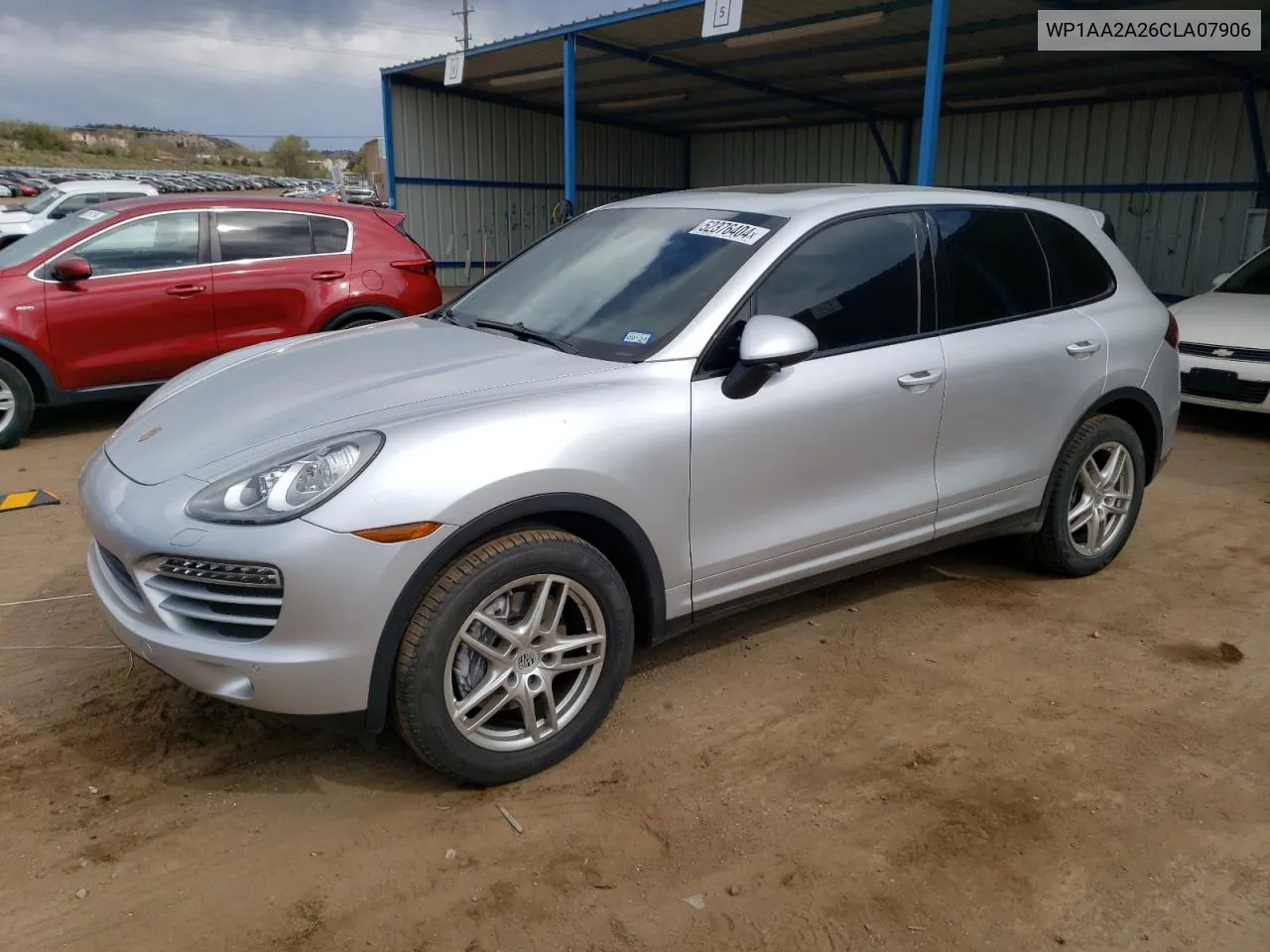 2012 Porsche Cayenne VIN: WP1AA2A26CLA07906 Lot: 52376404