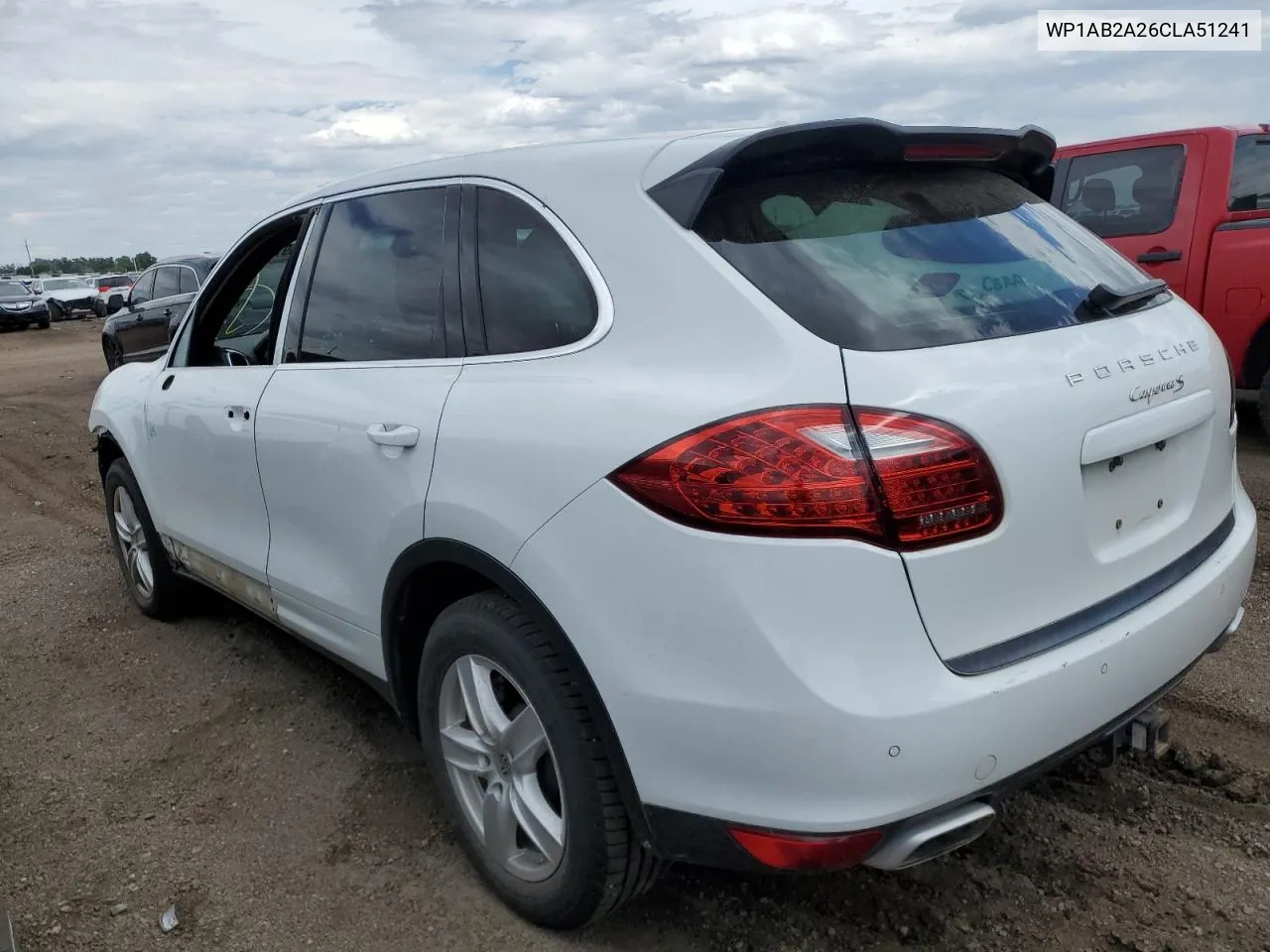 2012 Porsche Cayenne S VIN: WP1AB2A26CLA51241 Lot: 56406974