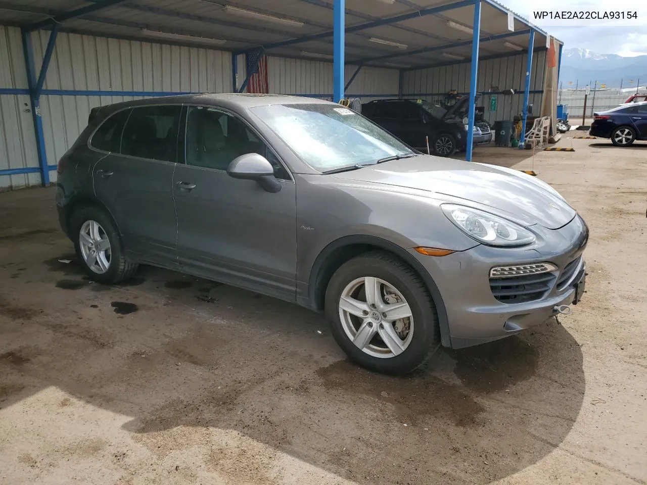 2012 Porsche Cayenne S Hybrid VIN: WP1AE2A22CLA93154 Lot: 56793784