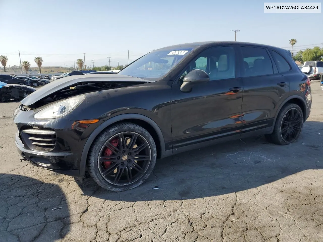 2012 Porsche Cayenne Turbo VIN: WP1AC2A26CLA84429 Lot: 56979804