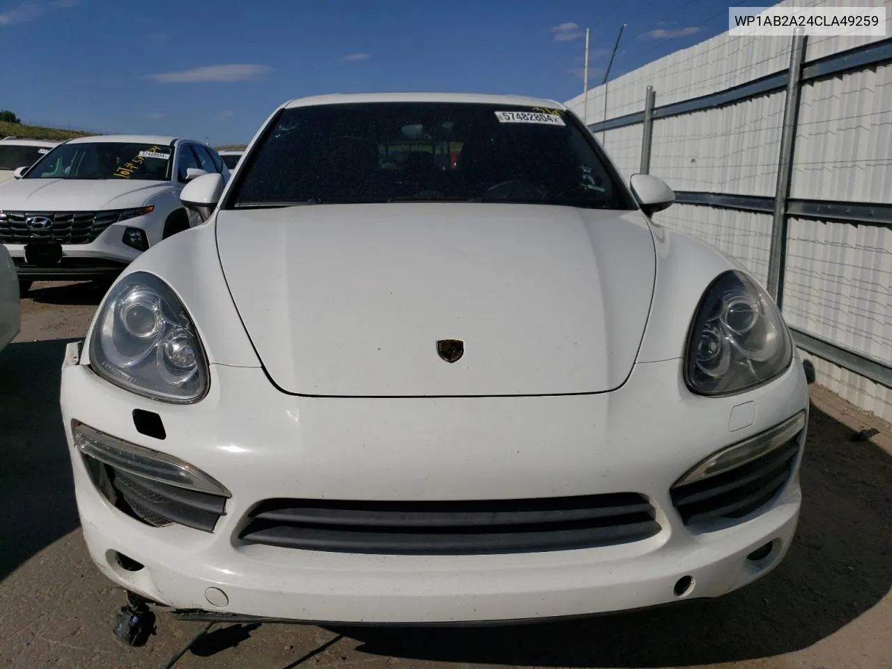 WP1AB2A24CLA49259 2012 Porsche Cayenne S